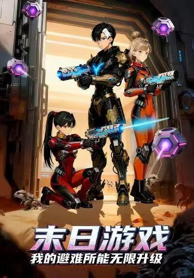 末日游戏，我的避难所能无限升级(全集)